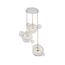 Kink Light 07545-4 (3A),21 Подвес Галла прозрачный d78 h210 Led 42W (3000K)