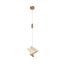Kink Light 08444-1B,33 Подвес Баттерфляй золото w22*16 h200 (высота корпуса светильника h24) Led 8W (3000K)