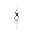 Kink Light 08418C-80R,19(3000K) Бра Велле черный (правое) w13*8 h80 Led 28W (3000K)