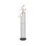 Kink Light 08446-F,33 Торшер Арси черный/золото d30 h150 Led 3*10W (4000K)