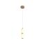 Kink Light 07528-1A,36 Подвес Бейла латунь d10 h200 Led 12W (3000K)