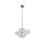 Kink Light 07545-4,21(36) Подвес Галла прозрачный (цвет корпуса латунь) w40*45 h200 Led 14W (3000К)