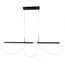 Kink Light 08041K,19(4000K) Подвес диммируемый Далия черный w135*20 h150 Led 72W (4000К) с пультом ДУ