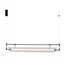 Kink Light 08021-120P,19 Подвес Аника черный w120*10 h150 Led 25W (3000K)