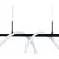 Kink Light 08041,19(4000K) Подвес диммируемый Далия черный w135*20 h150 Led 72W (4000К) с пультом ДУ, изображение 3