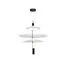 Kink Light 08403-36+50+68+21,19(01) Подвес Гида черный d36+50+68+21 h200 Led 3*3W (4000K)