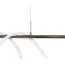 Kink Light 08041,33(3000K) Подвес диммируемый Далия золото w135*20 h150 Led 72W (3000K) с пультом ДУ, изображение 4