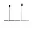 Kink Light 08041-200,19(4000K) Подвес диммируемый Далия черный L200 h100 Led 120w (4000K) с пультом ДУ
