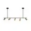 Kink Light 07615-5 Люстра Кайко черный/бронза w120*15 h70 GU10 5*10W