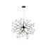 Kink Light 07521-45,19(21) Люстра Ветта черный (прозрачные плафоны) d72 h182 G4 45*2W (Led лампы в комплекте, 4000K)