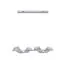 Kink Light 08042-2AS,02 Подвес Илина хром w90*20 h150 Led 28W (4000K)