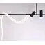 Kink Light 08039-180A,19 Подвес диммируемый Кайли черный L182 h120 Led 2*60W+GU10 3*3W(4000K) с пультом ДУ, изображение 4