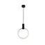 Kink Light 08430-30,19 Подвес Азалия черный d30 h300 Led 15W (4000K) (корпус w30*40)