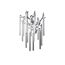 Kink Light 07877,02 Светильник Адели хром w39,5*32,5 h39,5 G9 3*7W
