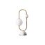 Kink Light 07712-T,20(01) Настольная лампа Алана бронза/белый d28 h52 G9 2*5W (Led)