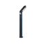 Kink Light 09200-F,16(05) Светильник уличный серый с солнечной батареей w10*24 h80 Led 10W (3000K) Декоративная подсветка синий.