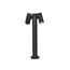 Kink Light 09309-80F,19 Светильник уличный черный w23,2*6,4 основание d12 h80 Led 24W (3000K)