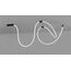 Donolux DL18900NW40 Светильник для LIGHT WAVE, TUBA, 40Вт, D25xL2500 мм, 2113Лм, DC 48В, Ra90, 360°, 4000К, IP20, матовый белый, изображение 4
