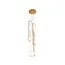 Kink Light 08459-4A,36 Подвес Алони латунь d40 h500 (W100*20) Led 128W (4000K)