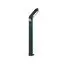 Kink Light 09200-F,16(07) Светильник уличный серый с солнечной батареей w10*24 h80 Led 10W (3000K) Декоративная подсветка зеленая.
