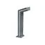 Kink Light 09207-F,16(07) Светильник уличный серый с солнечной батареей w15*7,5 h80 Led 6W (4000K) Декоративная подсветка зеленая.