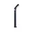 Kink Light 09200-F,16(10) Светильник уличный серый с солнечной батареей w10*24 h80 Led 10W (3000K) Декоративная подсветка розовая.
