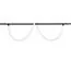 Donolux DL20356NW35B Led светильник для Round Line,  Tuba, DC 48В, 35Вт, Ra90, D30xL2500 мм, 2380Лм, 360°, 4000К, изображение 2
