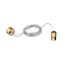 Donolux Power Connector BBr DL20227 Donolux Magnet Modular System «CODE 1.2», адаптер с подводом питания на тросе, длина провода 3000 мм, изображение 3