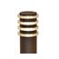Kink Light 09314-80F,19 Светильник уличный черный w11*11 основание d12 h80 E27 1*60w, изображение 2