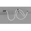 Donolux DL18900NW160 Светильник для LIGHT WAVE, TUBA, 160Вт, D25xL10000 мм, 8455Лм, DC 48В, Ra90, 360°, 4000К, IP20, матовый белый, изображение 4