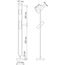 Donolux T111022/2black Торшер, 2хGU10 9W, изображение 4