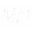 Donolux DL18900NW160 Светильник для LIGHT WAVE, TUBA, 160Вт, D25xL10000 мм, 8455Лм, DC 48В, Ra90, 360°, 4000К, IP20, матовый белый