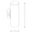 Donolux DL20281WW20B2 Ландшафтный светильник IP54, D100xW150xH30 мм, 20Вт, 3000К, черный, изображение 4