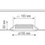 Donolux DL18891NW24W Светильник встраиваемый, 24W, 2280Lm, 4000К, изображение 4