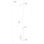 Donolux Double Stand H700 B DL20224 Стойка с двойным фиксатором, D30xH760 мм, черный, изображение 4