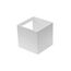 Donolux DL20121CoverSQW Квадратная накладка для базы DL20121Base, L100 W100 H100мм, белая