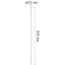 Donolux Pillar600DG DL20522 Стойка, для светильника DL20522W5DG, D9xH600 мм, изображение 4