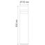 Donolux DL20501W6DG 650 Ландшафтный светильник IP65,  D145xH650 мм, 6Вт, 3000К, темно-серый, изображение 5