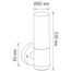 Donolux DL20472W9DG Ландшафтный светильник IP54, D90xW120xH225 мм, 9Вт, 3000К, темно-серый, изображение 5