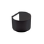 Donolux DL20121CoverRB Круглая накладка для базы DL20121Base, L140 W115 H100мм, черная, изображение 3