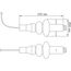 Donolux Glass DL20751 Clear Brass Декоративный стеклянный элемент прозрачный CASCATA, D105xH250 мм, с патроном 1хЕ14 40Вт макс. (латунный напатронник, металл), прозрачный провод 2000 мм, изображение 4