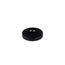 Donolux Ceiling cup DL20751Brushed black 2 Потолочная чаша с 2 отверстиями CASCATA, D120xH35 мм, шлифованный черный, изображение 2