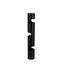 Donolux Surface mount 270VB3 Вертикальный накладной держатель (тройной) LIGHT WAVE, D42xH270 мм, металл, черный, изображение 3
