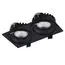 Donolux DL20761R10W1BTriac Светильник встраиваемый CRATER, 10W, 876Lm, 3000K, D82хH40мм, IP20, черный, изображение 11
