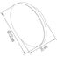 Donolux Panel DL20781B150 Декоративная панель для Base DL20781,  D150*W35мм, IP20, черный, изображение 6