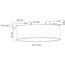 Donolux DL20735NW12W Светильник для Slim Line Mini, MOON, 12Вт, 4000К, белый, изображение 5