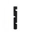 Donolux Surface mount 270VB3 Вертикальный накладной держатель (тройной) LIGHT WAVE, D42xH270 мм, металл, черный