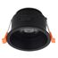Donolux DL18901R12W1B50 Светильник встраиваемый, поворотный круглый, 12Вт, 3000К, 1026Лм, D84*H63мм, IP20,  белый, изображение 4