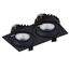 Donolux DL20761R10W1BTriac Светильник встраиваемый CRATER, 10W, 876Lm, 3000K, D82хH40мм, IP20, черный, изображение 11