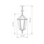 Elektrostandard a035742 GL 1004H Светильник садово-парковый 1004H черное золото, изображение 5